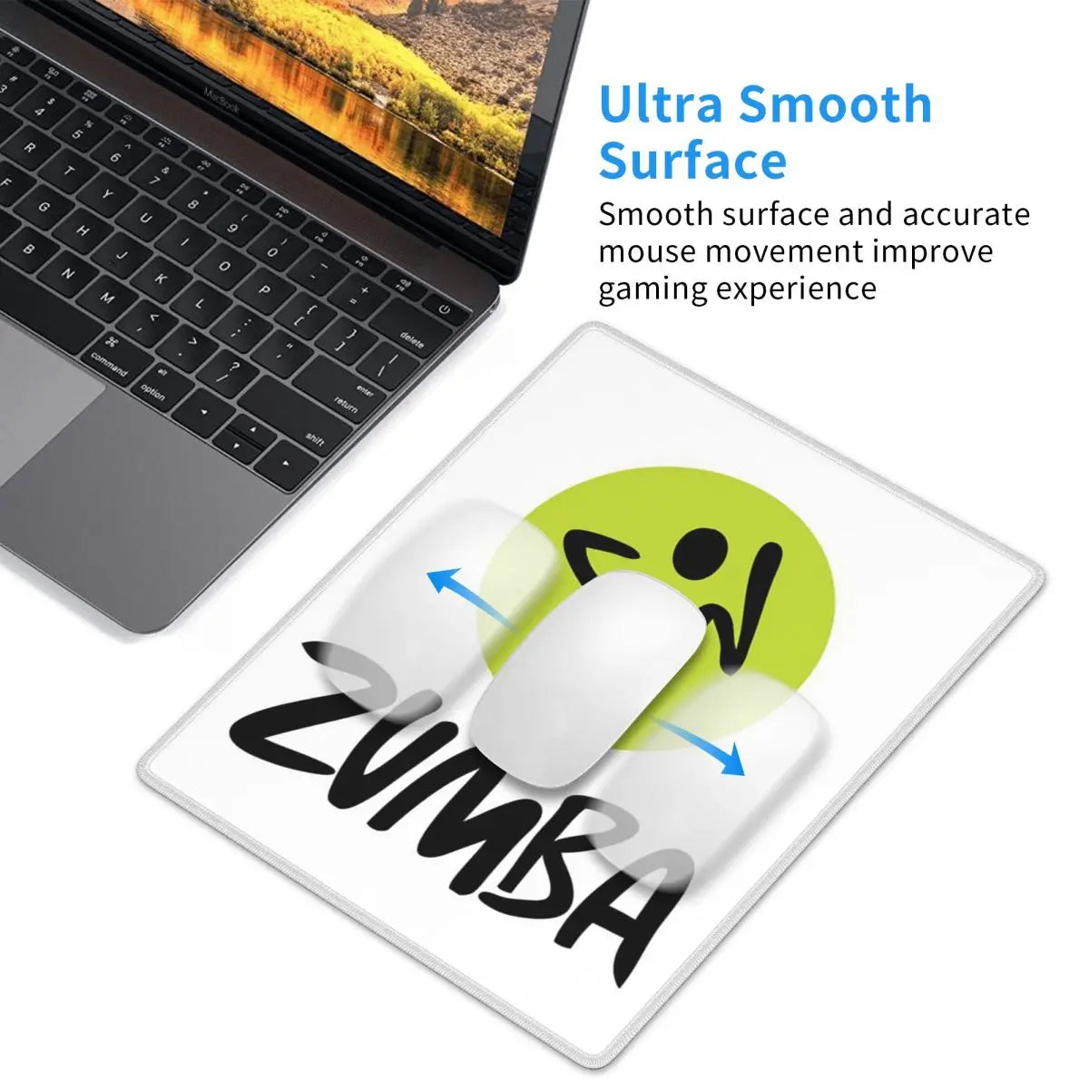 Fitness Zumba Dance Mouse Pad Gamer PC Laptop Mats Keyboard Computer Gaming Office Accessories Desk Mat