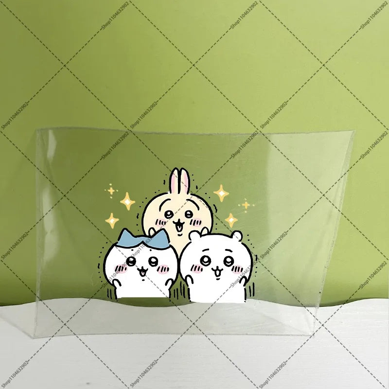 Chiikawas 3D Cartoon Transfer Sticker DTF UV Waterproof Stickers Suitable for Water Bottles Lunch Box Washable DIY Wraps Gifts