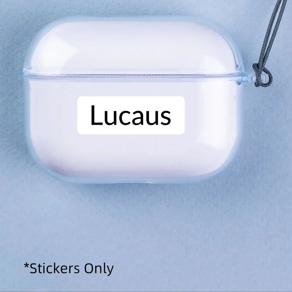1-300PCS Custom Personalized Name Stickers, Waterproof Labels for Backpacks,Laptop Cases,Containers,Office Drawers,Lunch Boxes