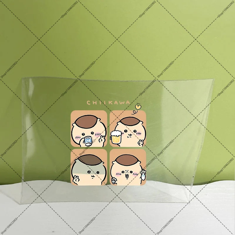 Chiikawas 3D Cartoon Transfer Sticker DTF UV Waterproof Stickers Suitable for Water Bottles Lunch Box Washable DIY Wraps Gifts