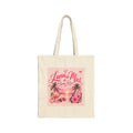 Luna de Miel Honeymoon Tropical Canvas Tote Bag