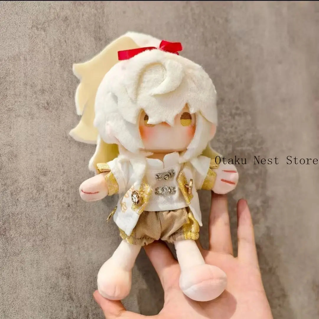 Anime 15cm Honkai：Star Rail Jingyuan Chuichui Body Plush Doll Kawaii Dress Up Stuffed Toy Birthday Gift Cotton Figure Cosplay