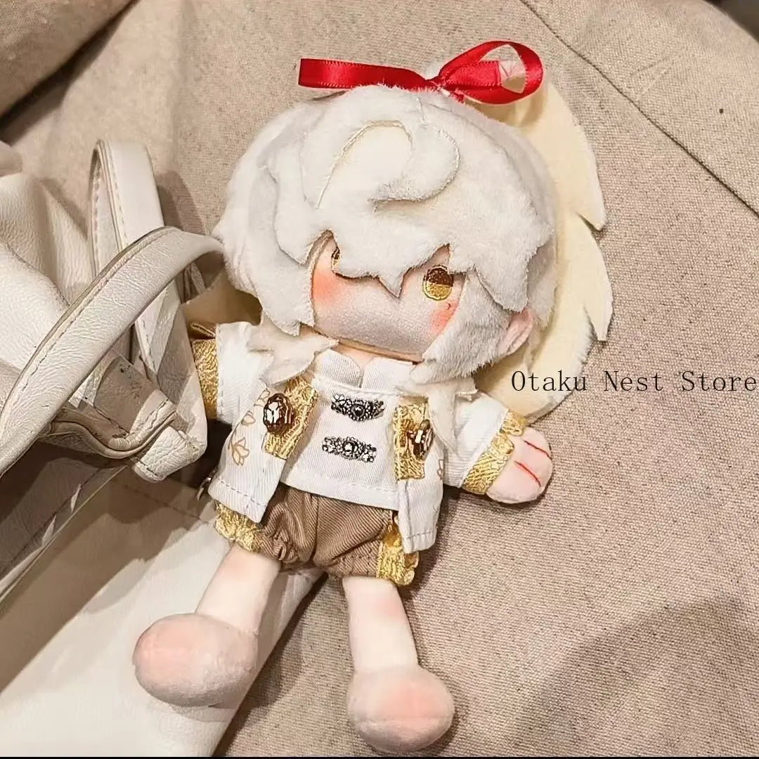 Anime 15cm Honkai：Star Rail Jingyuan Chuichui Body Plush Doll Kawaii Dress Up Stuffed Toy Birthday Gift Cotton Figure Cosplay