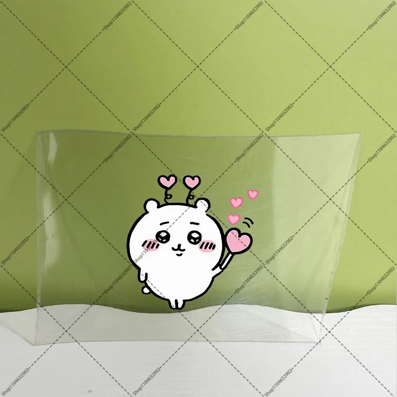 Chiikawas 3D Cartoon Transfer Sticker DTF UV Waterproof Stickers Suitable for Water Bottles Lunch Box Washable DIY Wraps Gifts