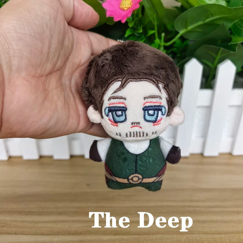 11cm Cosplay TV Series‌ Anime The Boys Character Soldier Boy / Homelander / The Deep Cartoon Plush Toy Bag Keychain Plushie Doll