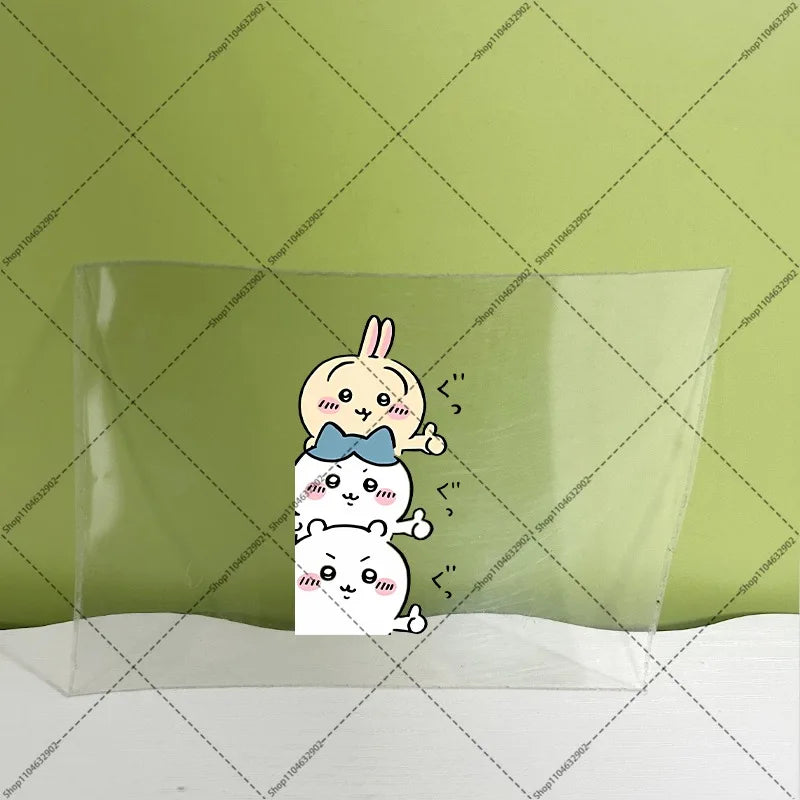 Chiikawas 3D Cartoon Transfer Sticker DTF UV Waterproof Stickers Suitable for Water Bottles Lunch Box Washable DIY Wraps Gifts