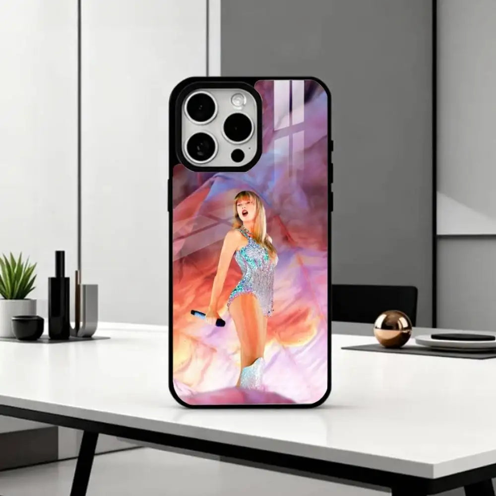 Singer T-Taylors S-Swifts  Phone Case For iPhone17,16,15,14,13,12,11 Plus,Pro Max Magnetic For Magsafe Wireless Charging