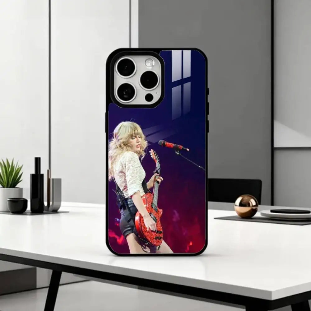 Singer T-Taylors S-Swifts  Phone Case For iPhone17,16,15,14,13,12,11 Plus,Pro Max Magnetic For Magsafe Wireless Charging