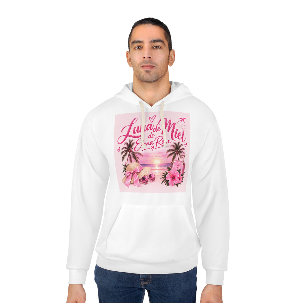 Luna Miel Floral Pullover Hoodie