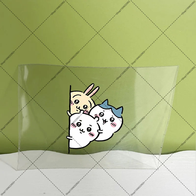 Chiikawas 3D Cartoon Transfer Sticker DTF UV Waterproof Stickers Suitable for Water Bottles Lunch Box Washable DIY Wraps Gifts