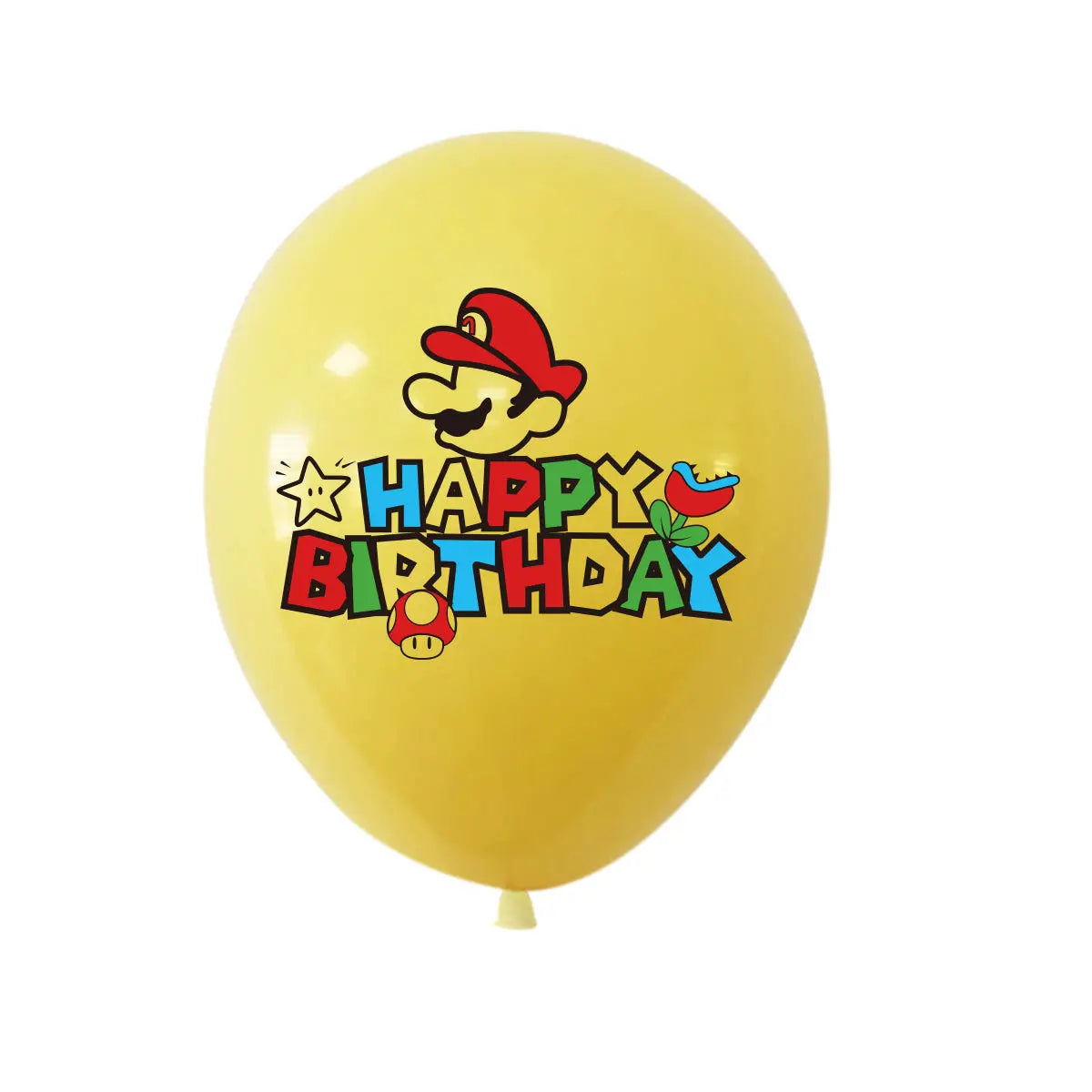 Mario Luigi Peach Princess Balloon Set Kawaii Anime Figure Balloons Kids Happy Birthday Party Decoration Supply Kids Toys Gifts
