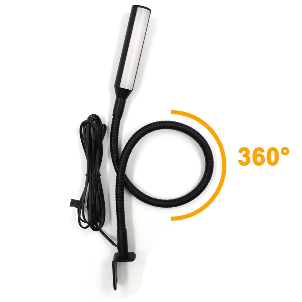 2pcs LED Reading Lamp with Dimming Function, LED Lighting with Touch Lamp Bed Lamp Bookcase Lamp, Book Reading Light for Bed