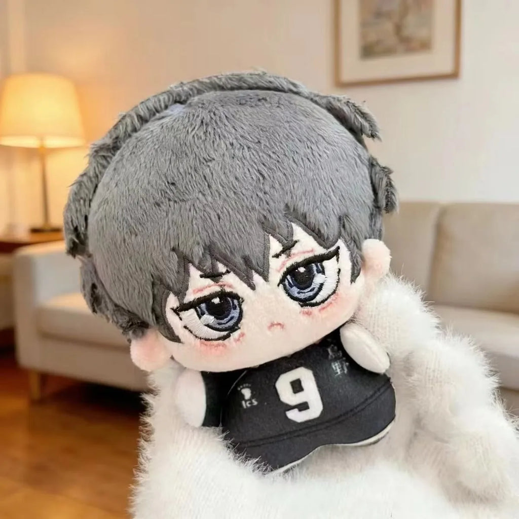 Cartoon Anime Haikyuu Shoyo Hinata Tobio Kageyama Pp Cotton Filling Plush Doll Accompany Toys Desktop Decoration Birthday Gift
