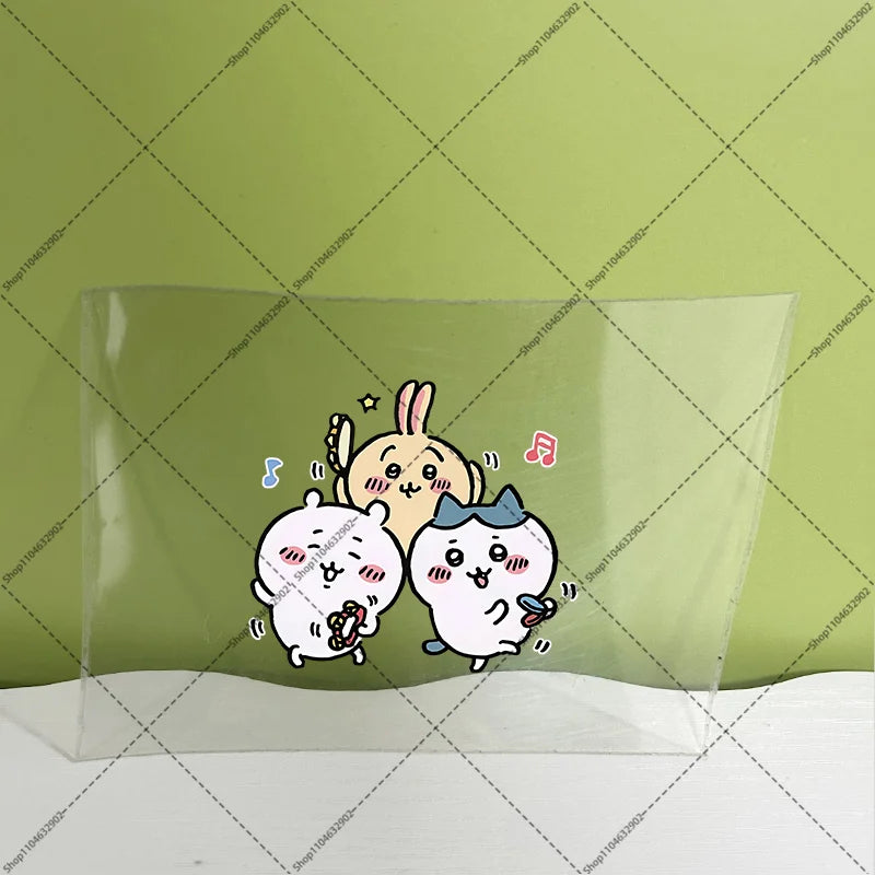 Chiikawas 3D Cartoon Transfer Sticker DTF UV Waterproof Stickers Suitable for Water Bottles Lunch Box Washable DIY Wraps Gifts