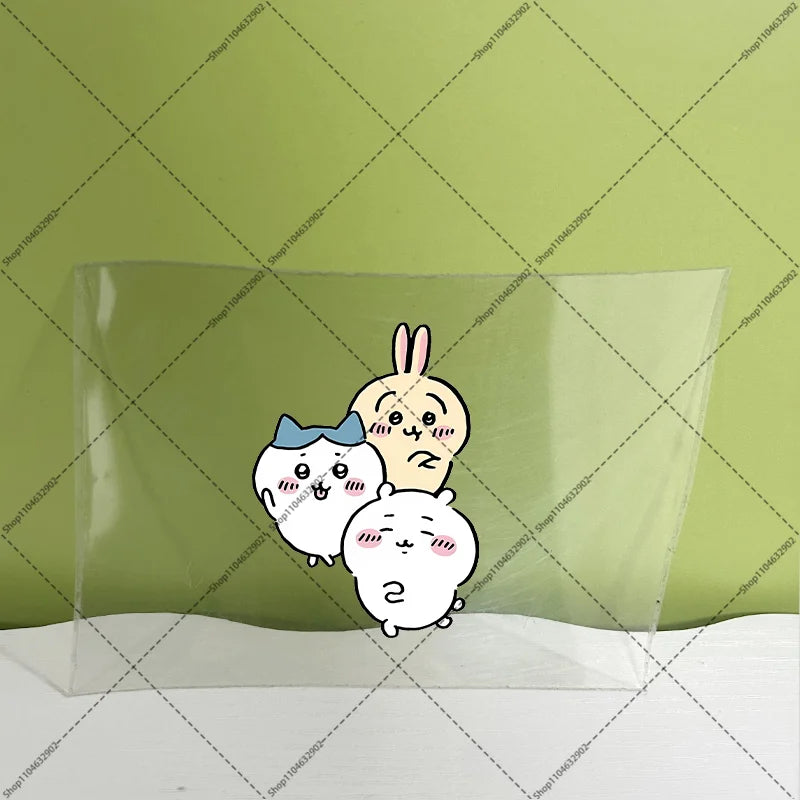Chiikawas 3D Cartoon Transfer Sticker DTF UV Waterproof Stickers Suitable for Water Bottles Lunch Box Washable DIY Wraps Gifts