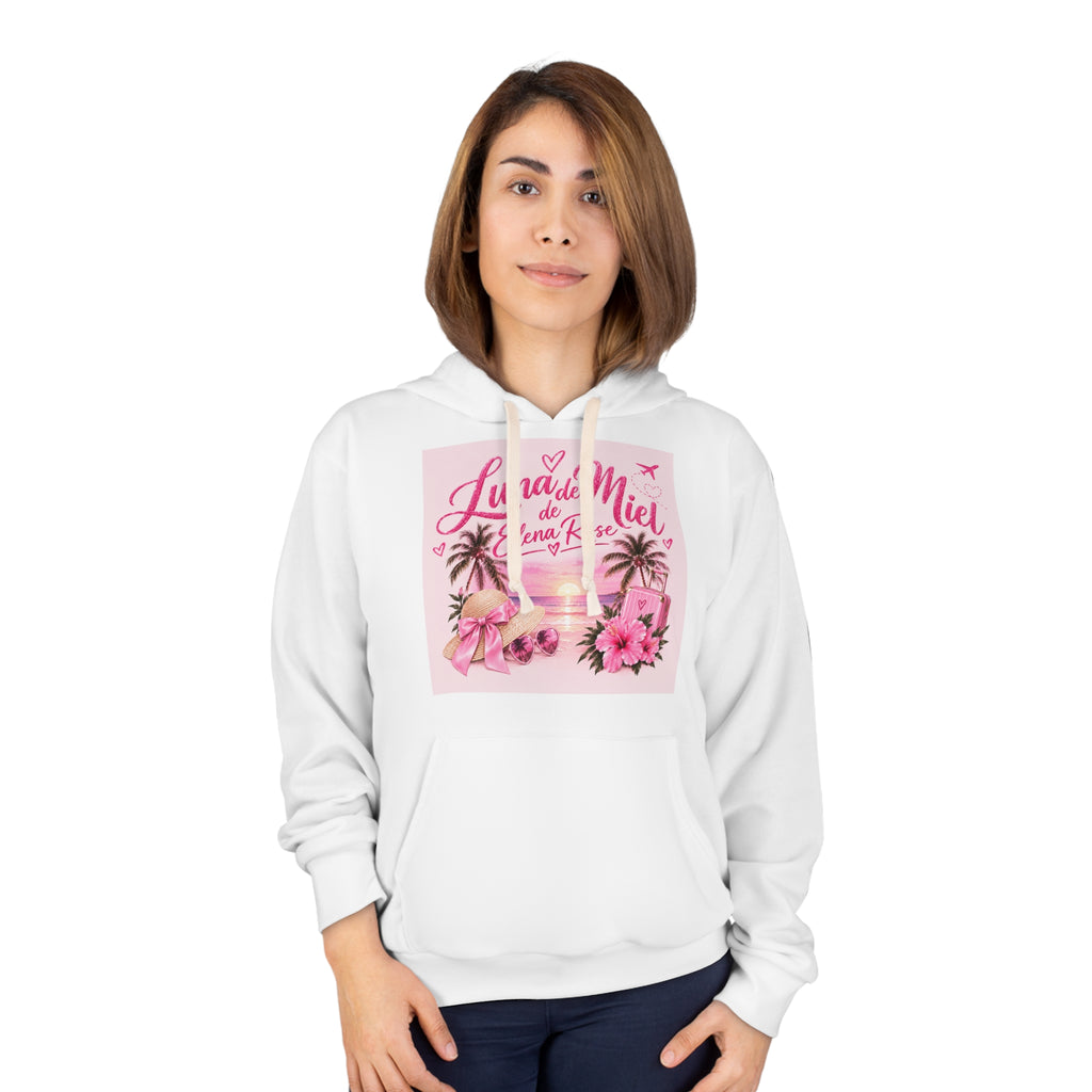 Luna Miel Floral Pullover Hoodie