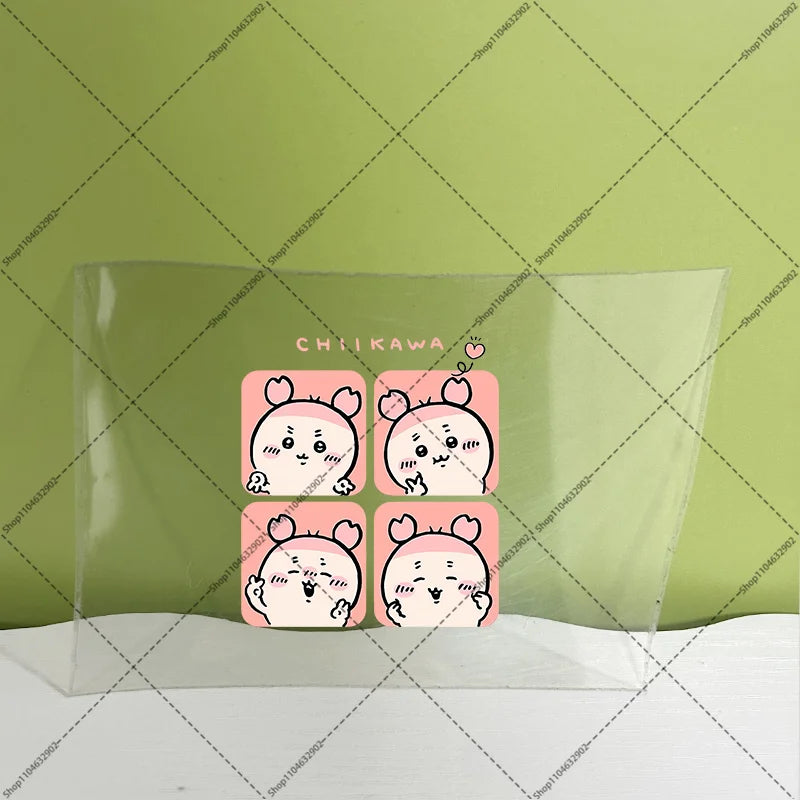 Chiikawas 3D Cartoon Transfer Sticker DTF UV Waterproof Stickers Suitable for Water Bottles Lunch Box Washable DIY Wraps Gifts