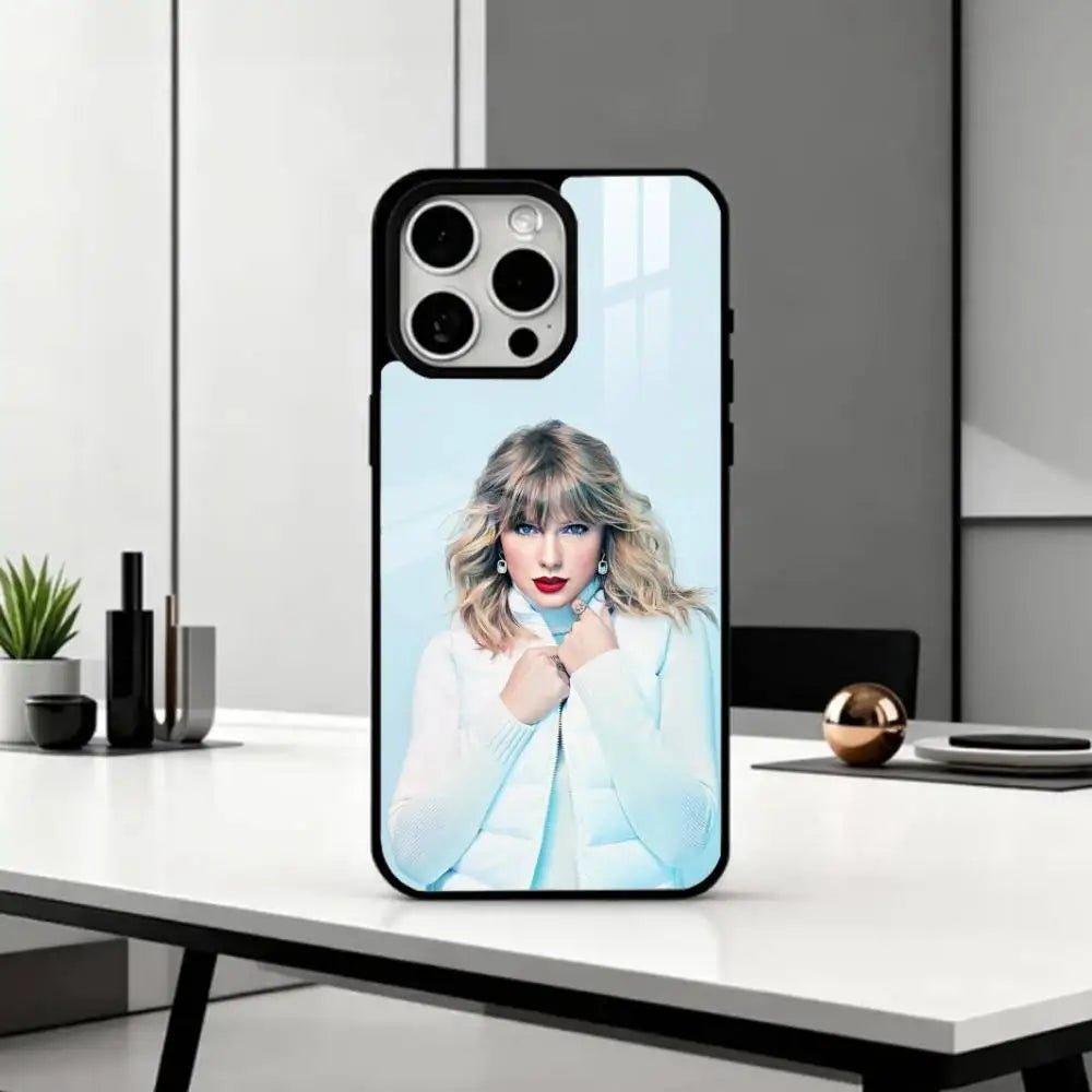 Singer T-Taylors S-Swifts  Phone Case For iPhone17,16,15,14,13,12,11 Plus,Pro Max Magnetic For Magsafe Wireless Charging