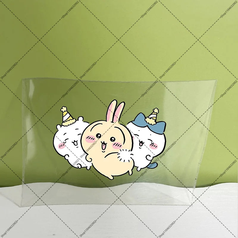 Chiikawas 3D Cartoon Transfer Sticker DTF UV Waterproof Stickers Suitable for Water Bottles Lunch Box Washable DIY Wraps Gifts