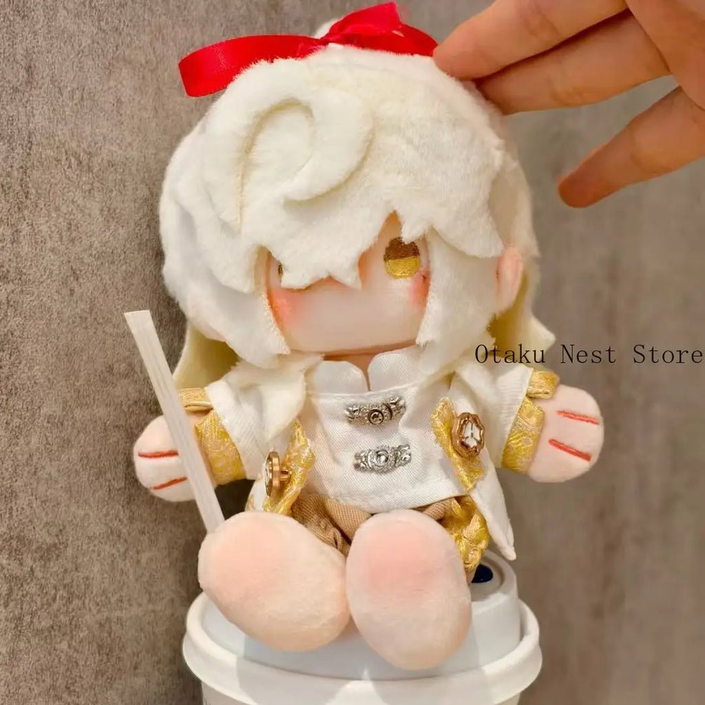 Anime 15cm Honkai：Star Rail Jingyuan Chuichui Body Plush Doll Kawaii Dress Up Stuffed Toy Birthday Gift Cotton Figure Cosplay