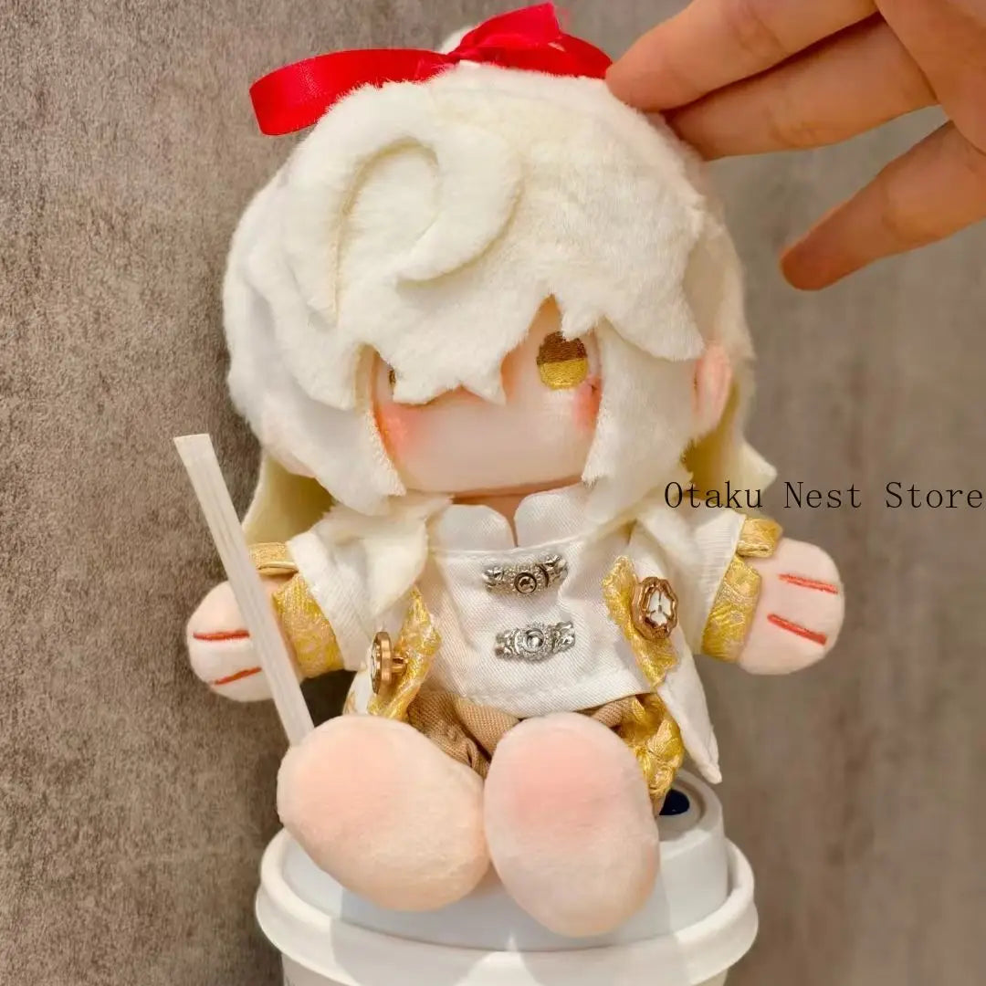 Anime 15cm Honkai：Star Rail Jingyuan Chuichui Body Plush Doll Kawaii Dress Up Stuffed Toy Birthday Gift Cotton Figure Cosplay