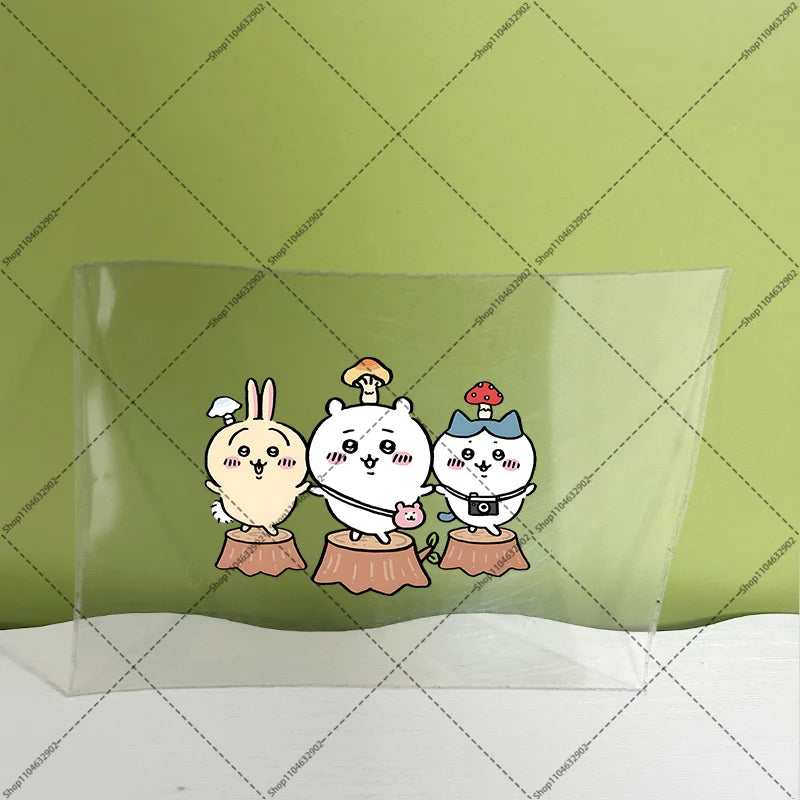 Chiikawas 3D Cartoon Transfer Sticker DTF UV Waterproof Stickers Suitable for Water Bottles Lunch Box Washable DIY Wraps Gifts