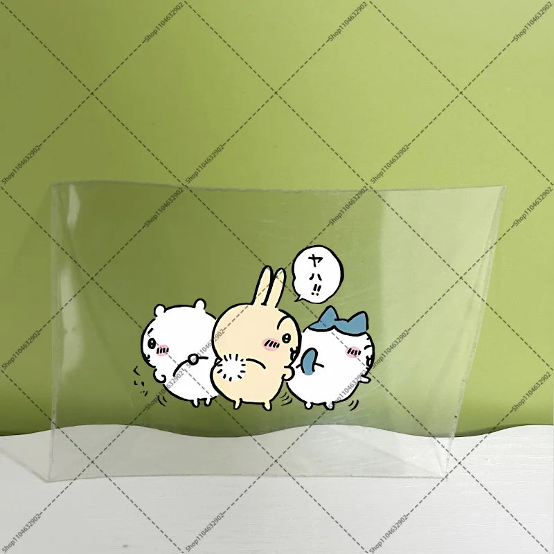 Chiikawas 3D Cartoon Transfer Sticker DTF UV Waterproof Stickers Suitable for Water Bottles Lunch Box Washable DIY Wraps Gifts