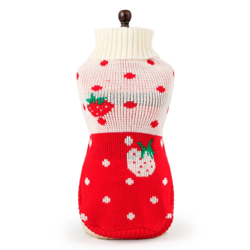 Popular Elk Print Cat Puppy Sweater Autumn Winter Pet Clothes Coat for Small Dogs Cats Cute Warm Sphynx Clothing Kitten Costume