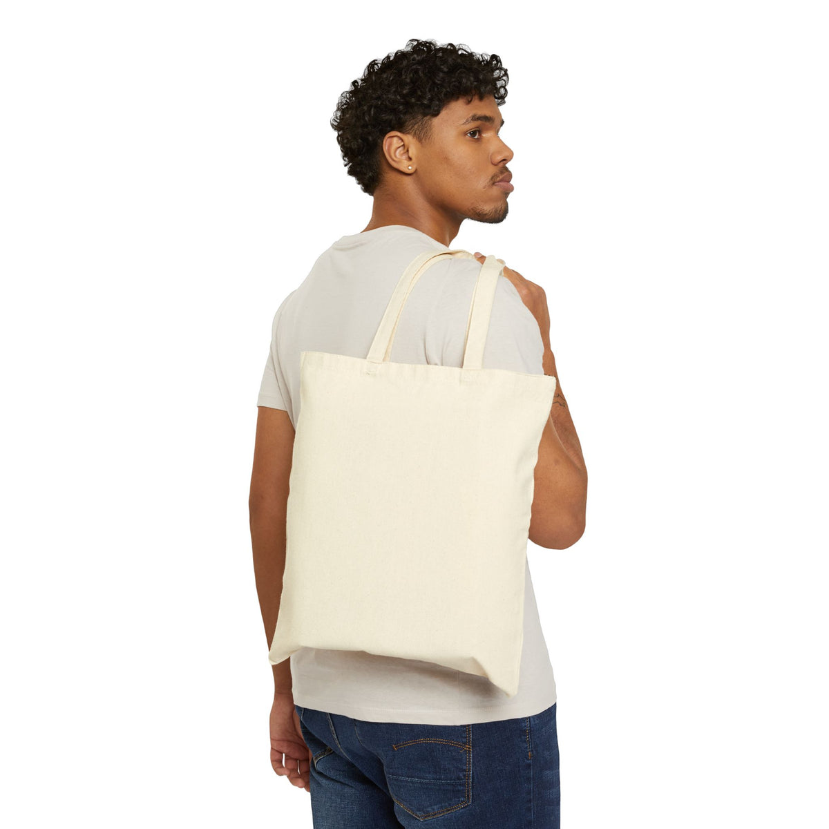 Luna de Miel Honeymoon Tropical Canvas Tote Bag
