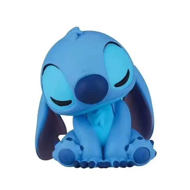 4pcs Lilo Stitch Angel‌ Action Figure Toys Ute Reuben Stitch Anime Figure Collectible Model Desktop Ornament Surprise Gifts