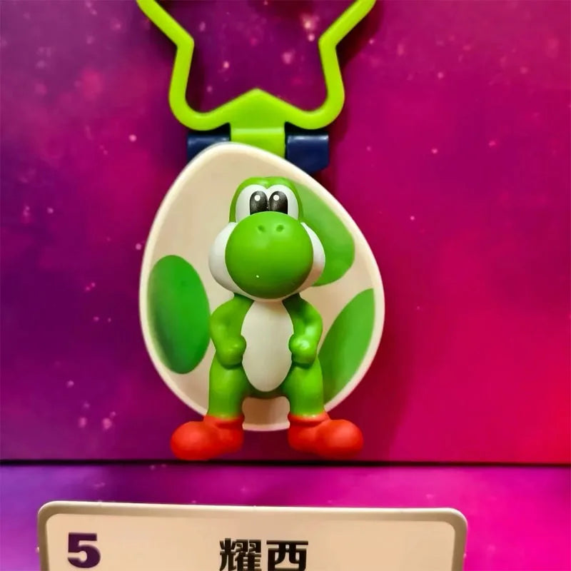 2026 Mcdonalds Super Mario Collaboration Yoshi Collectible Figurine Pendant Keychain Decorative Ornament For Adult Collectors