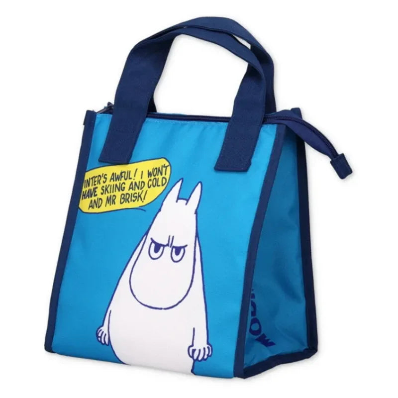 Creativity Anime Moomins Series Lunch Box Cartoon Role Printing Thermal Insulation and Cold Preservation Handheld Lunch Box Bag