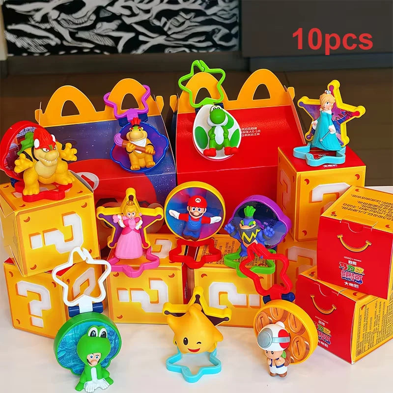 2026 Mcdonalds Super Mario Collaboration Yoshi Collectible Figurine Pendant Keychain Decorative Ornament For Adult Collectors