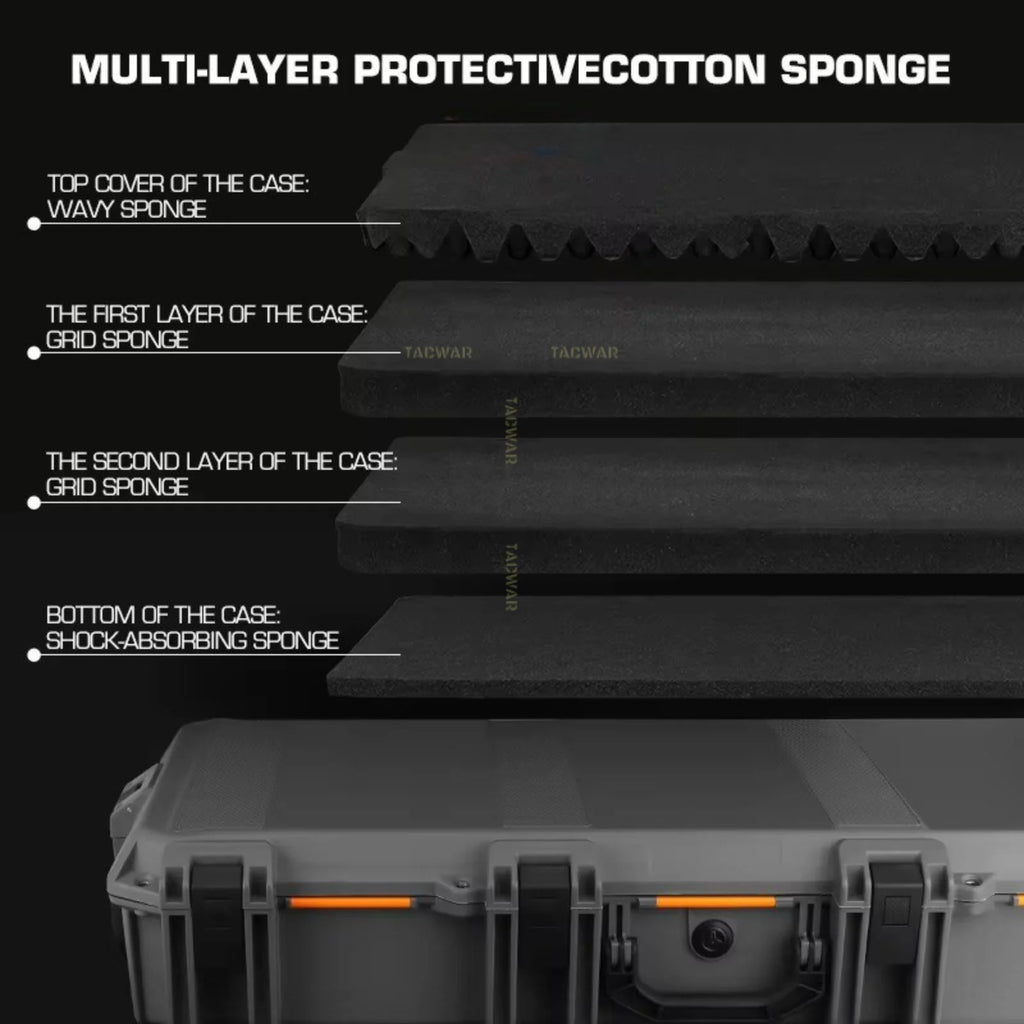 Storm Safety Case (Internal Dims 93*37 cm), Waterproof Tool Box Photography Equipment Safety Protection Box Organizer
