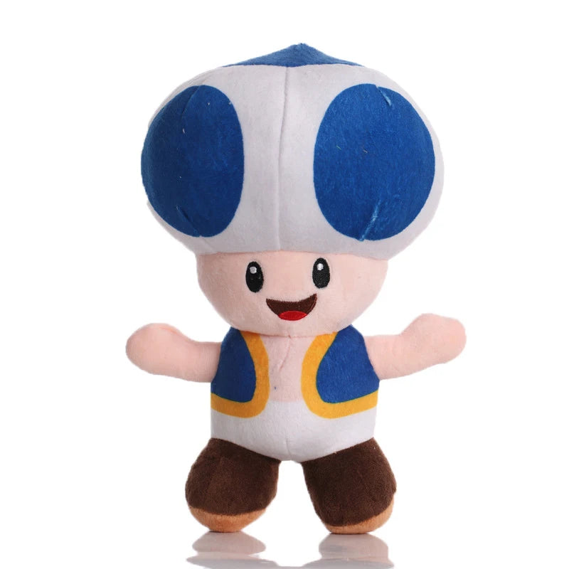 Captain Toad Plush Toys 22cm Doll Anime Game Character Mushroom Man Toad Plush Soft Stuffed Toys for Kids Gift