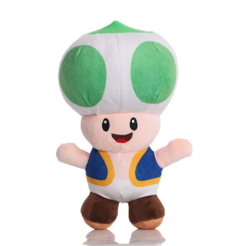Captain Toad Plush Toys 22cm Doll Anime Game Character Mushroom Man Toad Plush Soft Stuffed Toys for Kids Gift