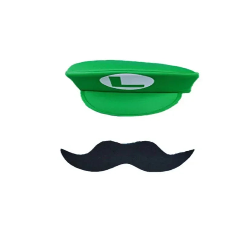 Brothers Cosplay Hat Children's Halloween Costume Accessory Kids' Game-Themed Ornament Decor