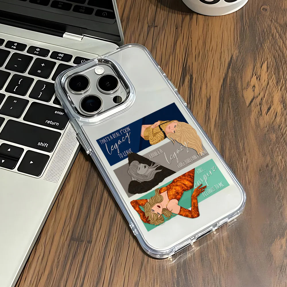 Singer T-Taylors Hot Phone Case For Samsung Galaxy S25 S24 S23 S22 S21 S20 Note20 FE Ultra Edge Plus 4G 5G S-Swifts Cover