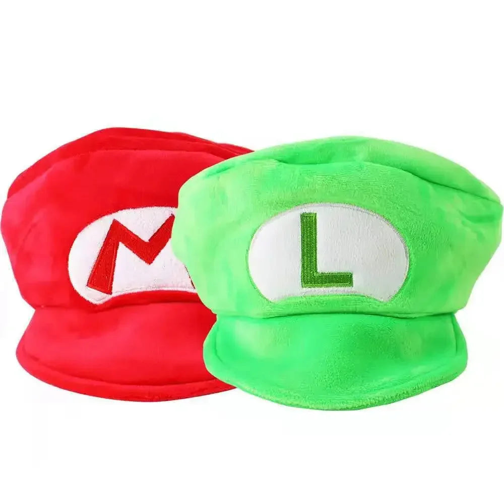 Brothers Cosplay Hat Children's Halloween Costume Accessory Kids' Game-Themed Ornament Decor