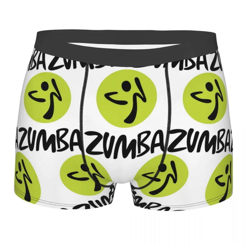 Boxer Underpants Shorts Fitness Zumba Dance Panties Men's Ventilate Underwear for Homme Man Boyfriend Gift
