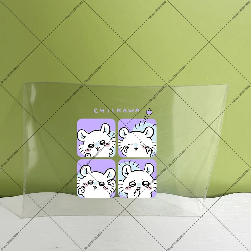 Chiikawas 3D Cartoon Transfer Sticker DTF UV Waterproof Stickers Suitable for Water Bottles Lunch Box Washable DIY Wraps Gifts