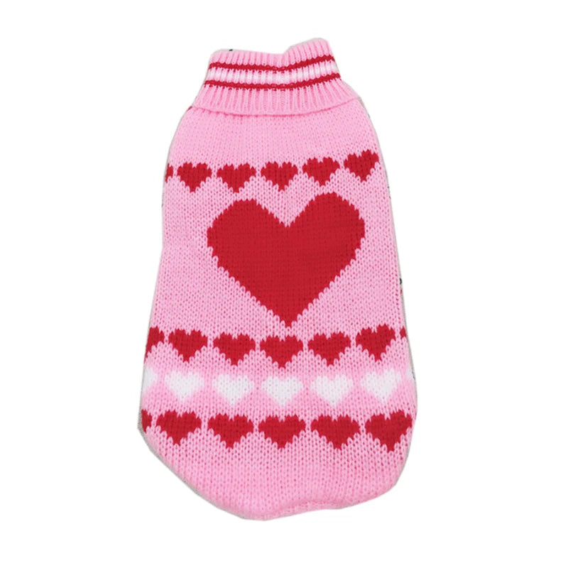Popular Elk Print Cat Puppy Sweater Autumn Winter Pet Clothes Coat for Small Dogs Cats Cute Warm Sphynx Clothing Kitten Costume