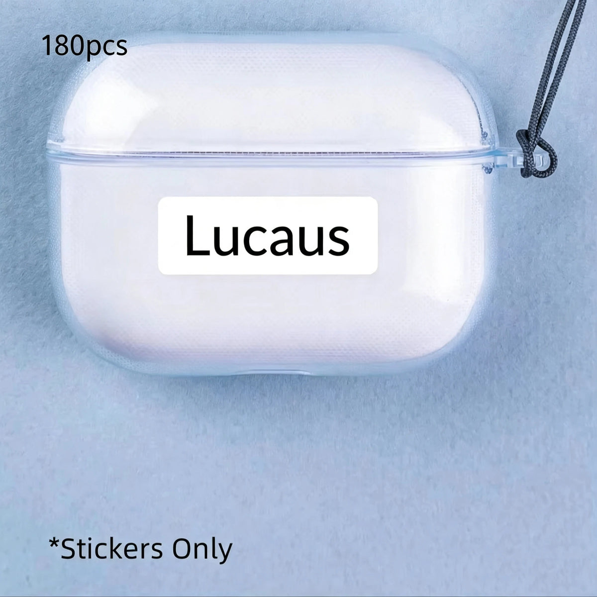 1-300PCS Custom Personalized Name Stickers, Waterproof Labels for Backpacks,Laptop Cases,Containers,Office Drawers,Lunch Boxes