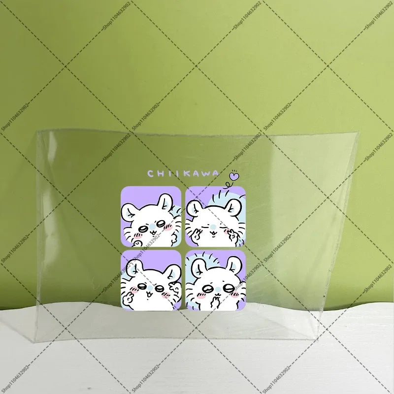 Chiikawas 3D Cartoon Transfer Sticker DTF UV Waterproof Stickers Suitable for Water Bottles Lunch Box Washable DIY Wraps Gifts