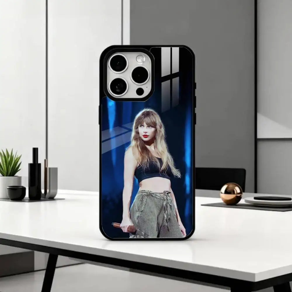 Singer T-Taylors S-Swifts  Phone Case For iPhone17,16,15,14,13,12,11 Plus,Pro Max Magnetic For Magsafe Wireless Charging