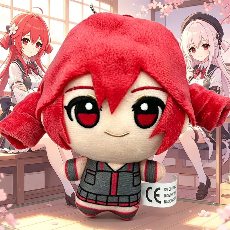 Kasane Teto Plush Toy Soft Doll Stuffed Plushies Figure Anime Cosplay Cartoon Birthday Present Christmas Gift for Fans Girl