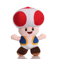 Captain Toad Plush Toys 22cm Doll Anime Game Character Mushroom Man Toad Plush Soft Stuffed Toys for Kids Gift