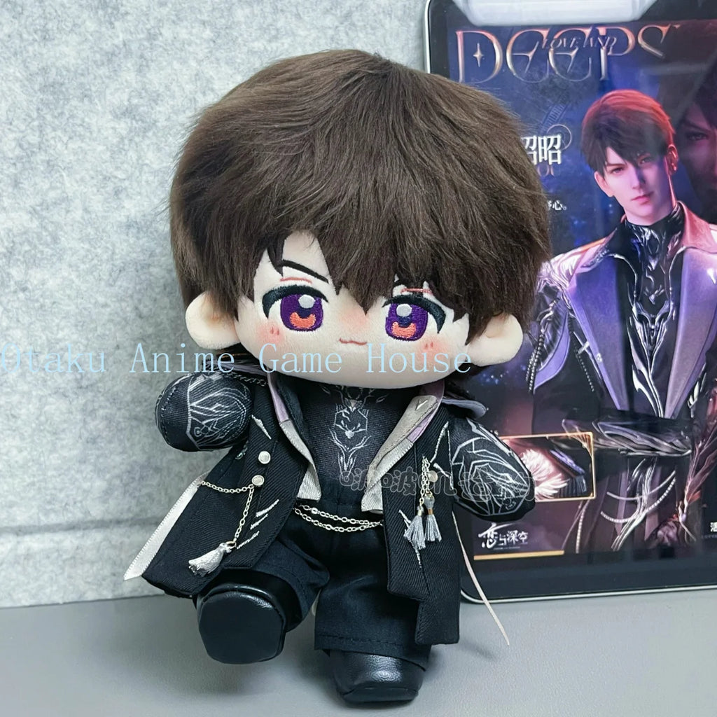20cm Love and Deepspace Caleb Doll Clothes Kawaii Jacket for Plush Doll Cotton Toy Accessories Birthday Gift Cosplay