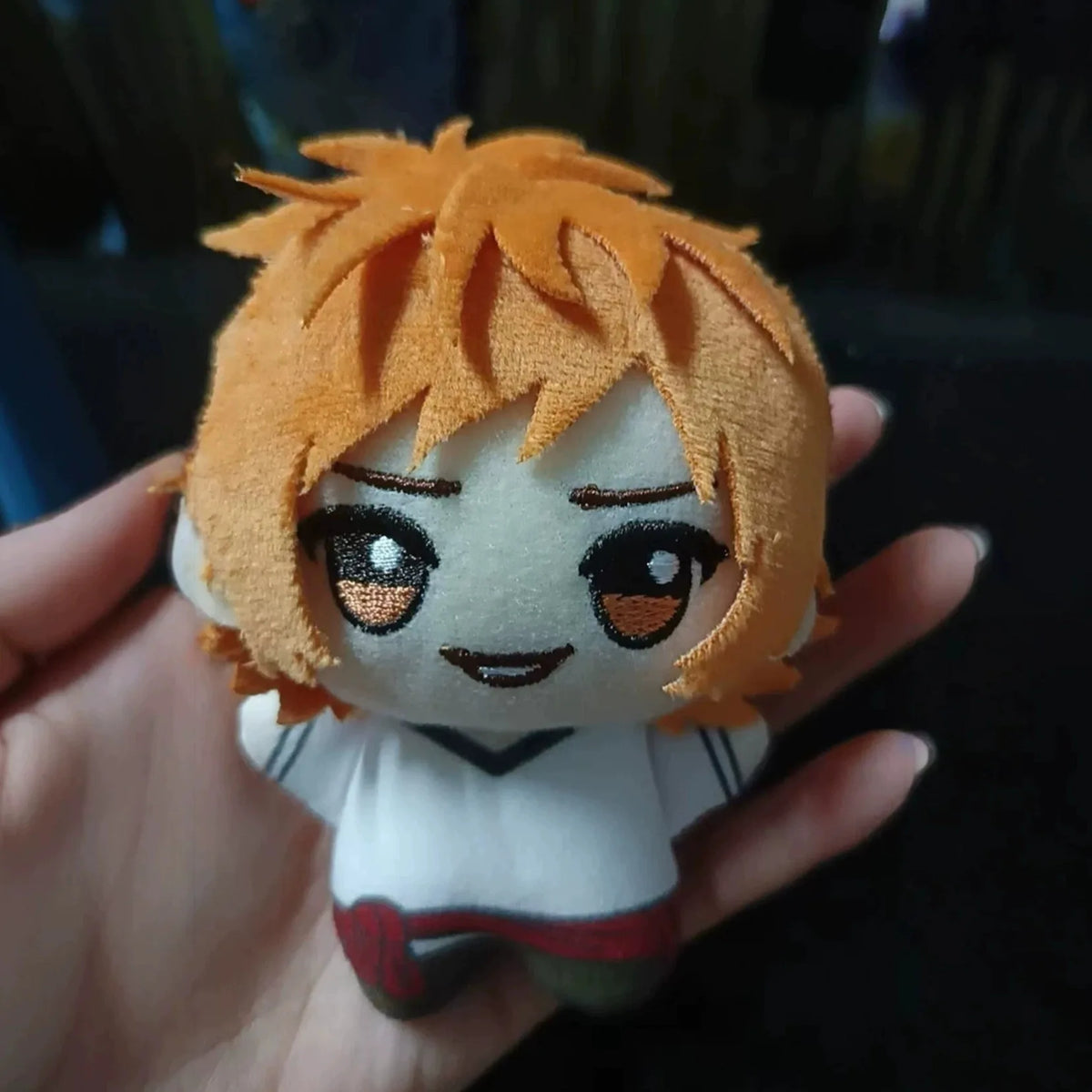 10cm Fushimi Saruhiko Plushie Stuffed ‌Anime K Yata Misaki Figures Plush Doll Toys Keychain Pendant Holiday Xmas Gifts