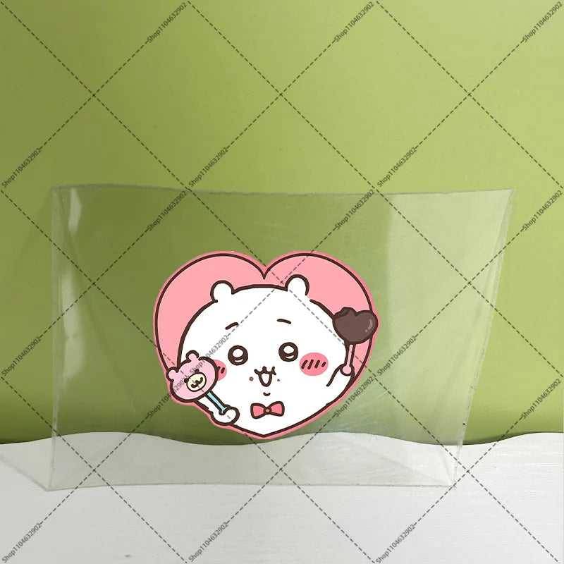 Chiikawas 3D Cartoon Transfer Sticker DTF UV Waterproof Stickers Suitable for Water Bottles Lunch Box Washable DIY Wraps Gifts